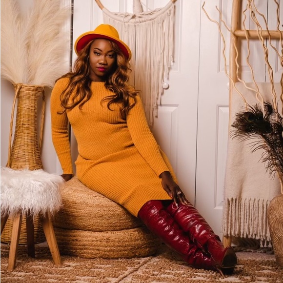 Last one NWT Maxi Sweater Dress - Picture 8 of 8